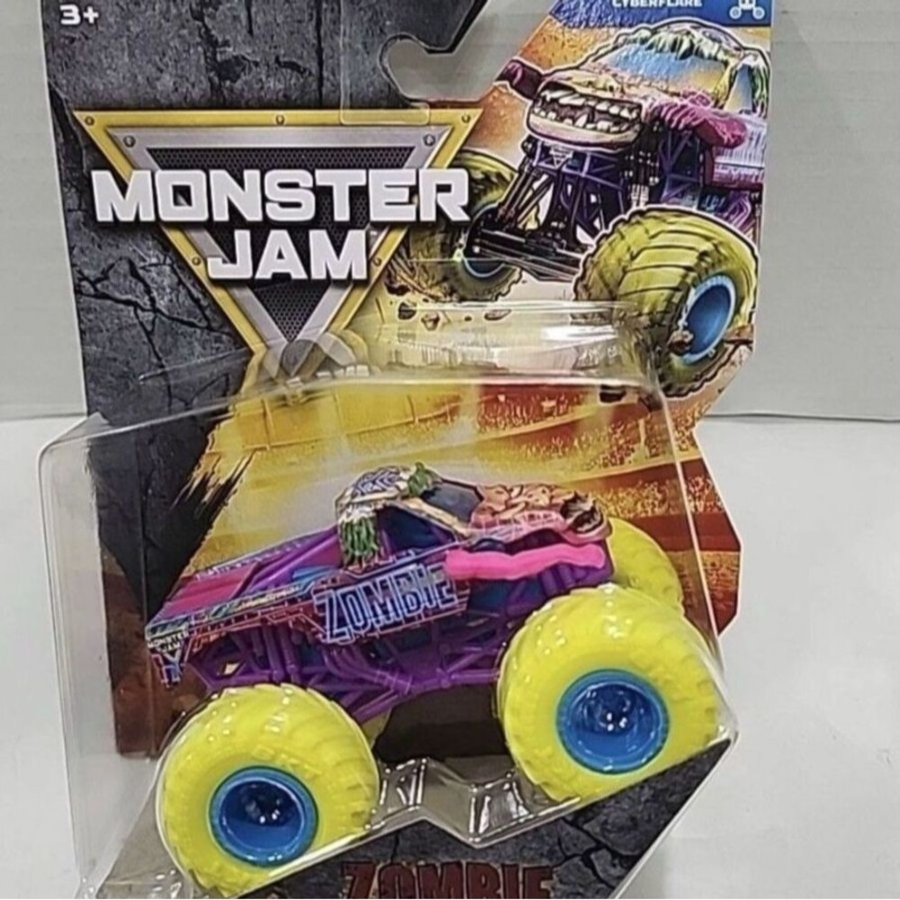 Monster Jam 2026 Official Cyberflare Zombie 1:64 Diecast Truck Series 45